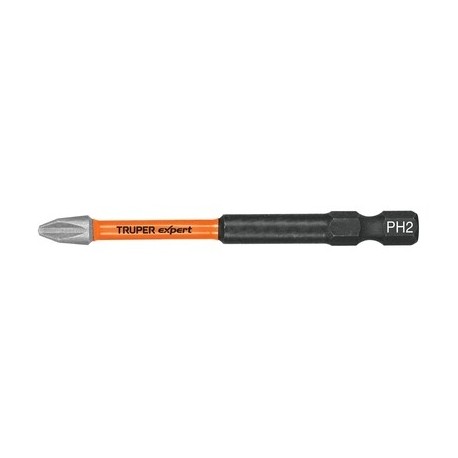 Estuche con 5 puntas de impacto de cruz PH2 iguales 100821