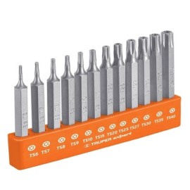 Juego de 12 puntas torx con seguro combinadas 101675
