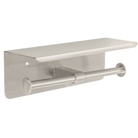 Portarollo doble con soporte para celular MOD 46357