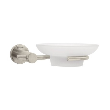 Jabonera metalica con plato MOD 49675