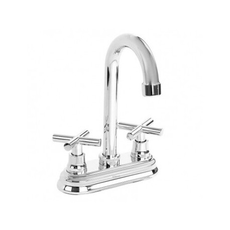 Mezcladora ecologica 4" tipo bar alto para lavabo MOD. 4061