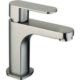 Monomando ecologico corto para lavabo satinado MOD. 4438.9