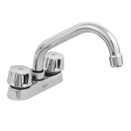 Monomando para cocina con nariz retráctil 2 funciones negro MOD. 9498.2