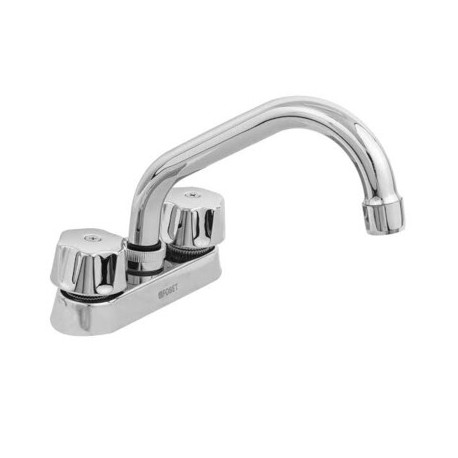 Monomando para cocina con nariz retráctil 2 funciones negro MOD. 9498.2