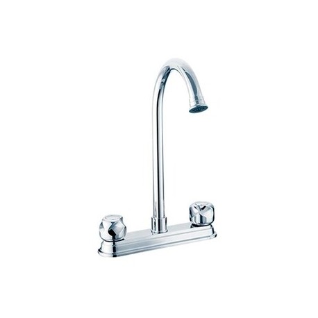 Céspol flexible para lavabo con contra con rebosadero MOD. CE068