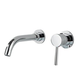 Monomando corto para lavabo ROW Cromo MOD. TB40.011