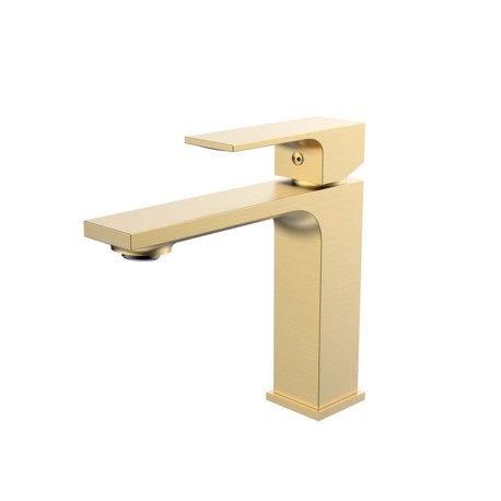 Monomando empotrable para lavabo ROW Brushed Gold MOD. TB43.021BG