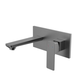 Monomando empotrable para regadera ROW Cromo MOD. TB40.101