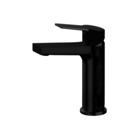 Monomando corto para lavabo Negro Mate MOD. TB31.011NEGRO
