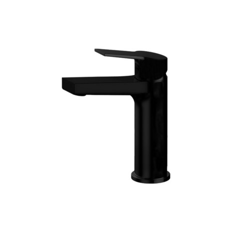 Monomando corto para lavabo Negro Mate MOD. TB31.011NEGRO