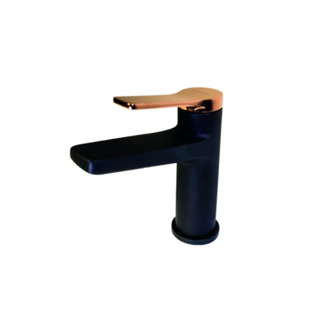 Monomando corto para lavabo Blanco/Cromo MOD. TB12.011