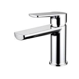 Mononando de empotrar para lavabo Blanco/Cromo MOD. TB12.021