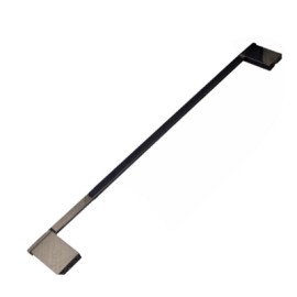 Toallero corto 28 cm Negro Mate MOD. TB14.439NEGR0