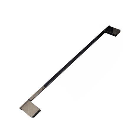 Toallero corto 28 cm Negro Mate MOD. TB14.439NEGR0