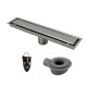Conjunto de ducha con desviador Negro Mate MOD. TB60.020NEGRO