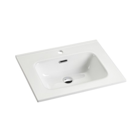 Lavabo Blanco cuadrado LC-028