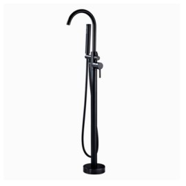 TOALLERO SENCILLO TUBULAR OBSIDIANA TUB-09-OB