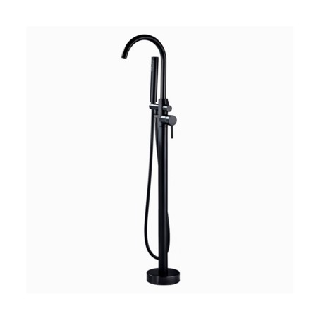 TOALLERO SENCILLO TUBULAR OBSIDIANA TUB-09-OB
