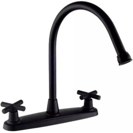 Mezcladora 4" tipo bar corto para lavabo MOD. 4048BARCV