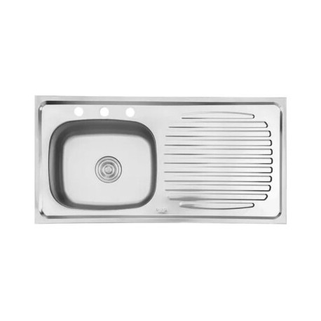 Mezcladora de Empotrar Individual para Regadera Satín MR-1003-S