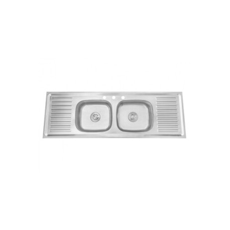 Salida de tina a muro INOX satín MOD. 9039INOX.9