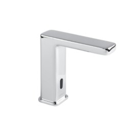 Mezcaldora de 4" para lavabo cuello curvo MOD 46755