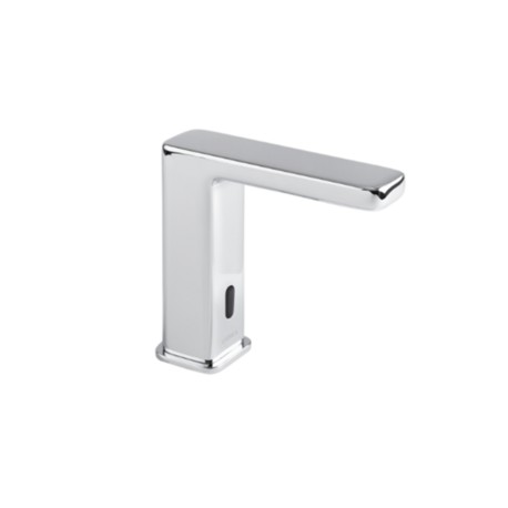Mezcaldora de 4" para lavabo cuello curvo MOD 46755