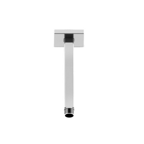 Regadera de cebolla conbrazo y chapetón negro mate MOD. 3031B.2