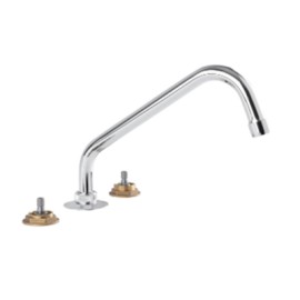 Mezcladora 8" cuello corto para fregadero MOD. 4335TS