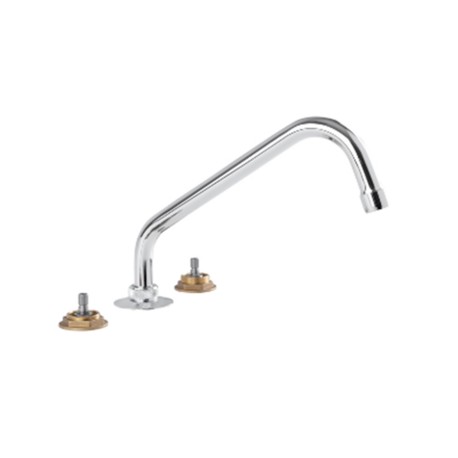 Mezcladora 8" cuello corto para fregadero MOD. 4335TS