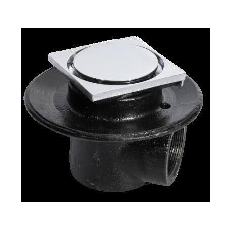 Pasador cromo mate con cadena para puerta 8229