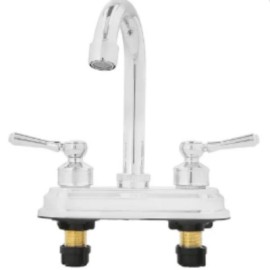 Monomando alto para lavabo JYM creme MOD 9440JM.11