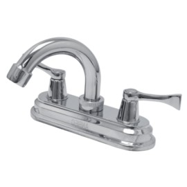 Llave de chorro cromada,con diseño de cruceta MOD. 19DC