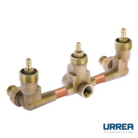 Fluxómetro para WC smart con botón para descarga manual MOD. WE30.200