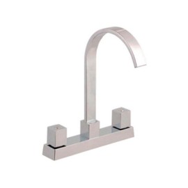 Monomando corto para lavabo PROJECT 1.0 Brushed Rose Gold MOD. WS61.011G