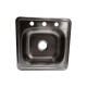 Regadera, brazo y monomando de empotrar sin desviador DQP EXTREME Cromo MOD. WS18.101