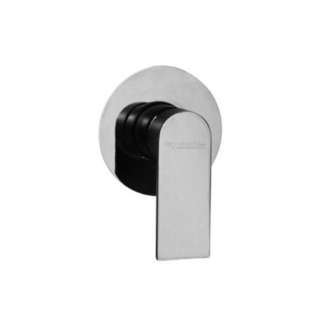 Toallero de barra 50 cm TECNO BLACK negro MOD. S166190