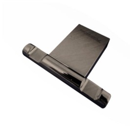 Toallero de argolla abierto TECNO BLACK negro MOD. S176779